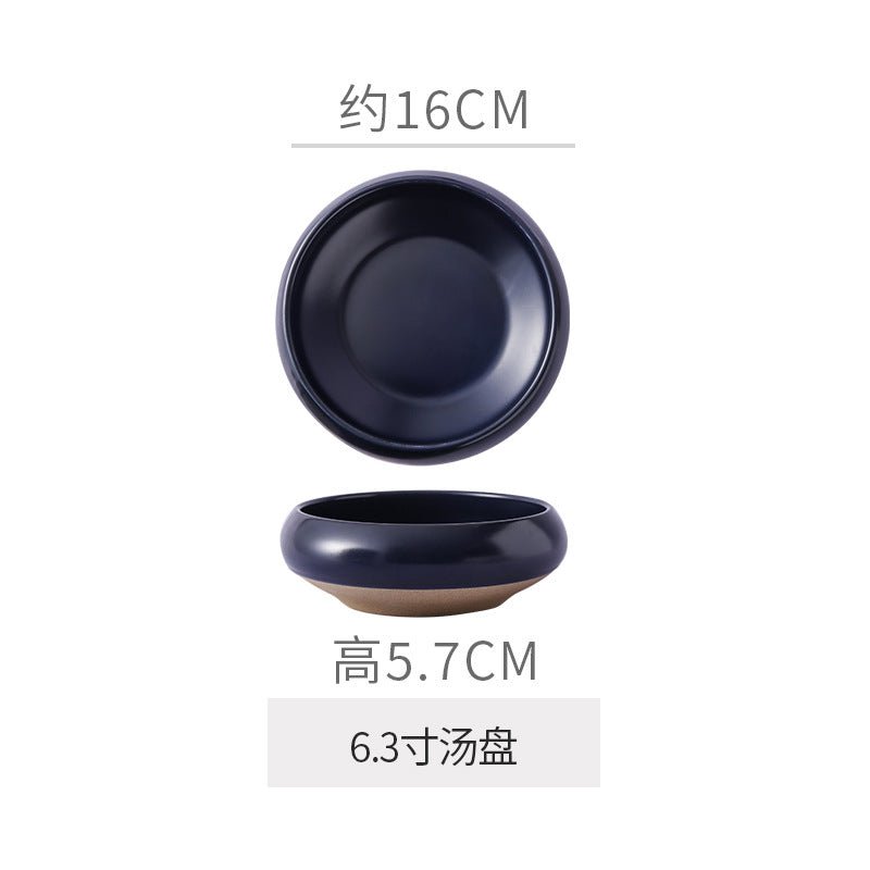 Retro Japanese Style Ceramic Bowl Creative Personality Household Rice Bowl Restaurant Special Snack Bowl Dessert Salad Bowl - FATAONRetro Japanese Style Ceramic Bowl Creative Personality Household Rice Bowl Restaurant Special Snack Bowl Dessert Salad BowlSolutions MaisonFATAON