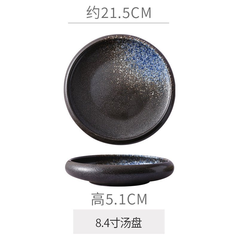 Retro Japanese Style Ceramic Bowl Creative Personality Household Rice Bowl Restaurant Special Snack Bowl Dessert Salad Bowl - FATAONRetro Japanese Style Ceramic Bowl Creative Personality Household Rice Bowl Restaurant Special Snack Bowl Dessert Salad BowlSolutions MaisonFATAON