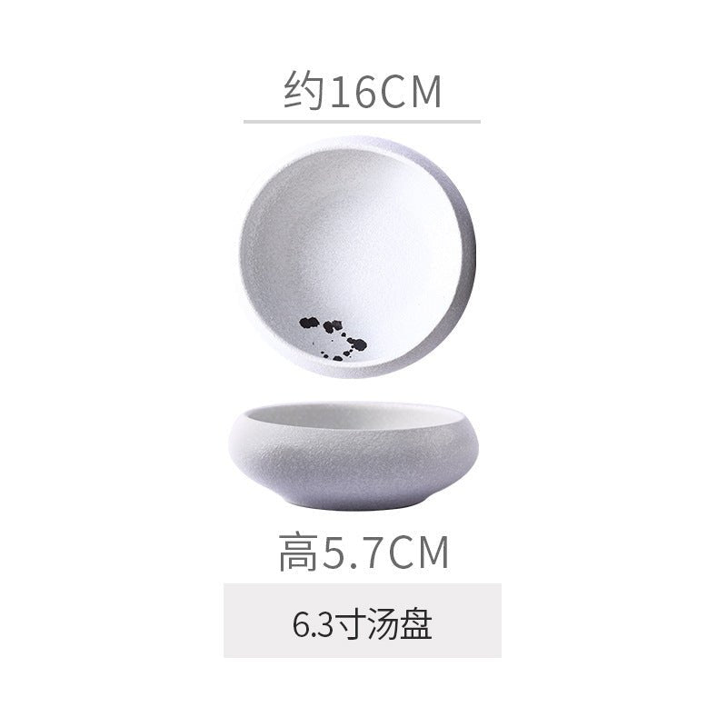 Retro Japanese Style Ceramic Bowl Creative Personality Household Rice Bowl Restaurant Special Snack Bowl Dessert Salad Bowl - FATAONRetro Japanese Style Ceramic Bowl Creative Personality Household Rice Bowl Restaurant Special Snack Bowl Dessert Salad BowlSolutions MaisonFATAON