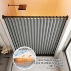 Rideau de douche magnétique Double face pliable à la mode, tissu épais, décoration de maison, rideau de séparation de douche pour décor de salle de bain - FATAONRideau de douche magnétique Double face pliable à la mode, tissu épais, décoration de maison, rideau de séparation de douche pour décor de salle de bainSolutions MaisonFATAON