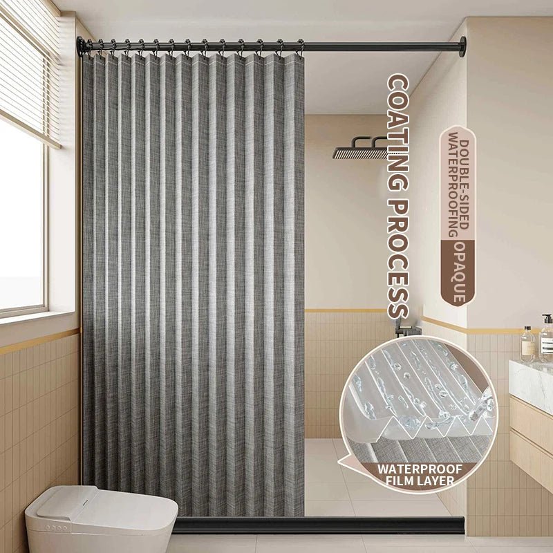 Rideau de douche magnétique Double face pliable à la mode, tissu épais, décoration de maison, rideau de séparation de douche pour décor de salle de bain - FATAONRideau de douche magnétique Double face pliable à la mode, tissu épais, décoration de maison, rideau de séparation de douche pour décor de salle de bainSolutions MaisonFATAON
