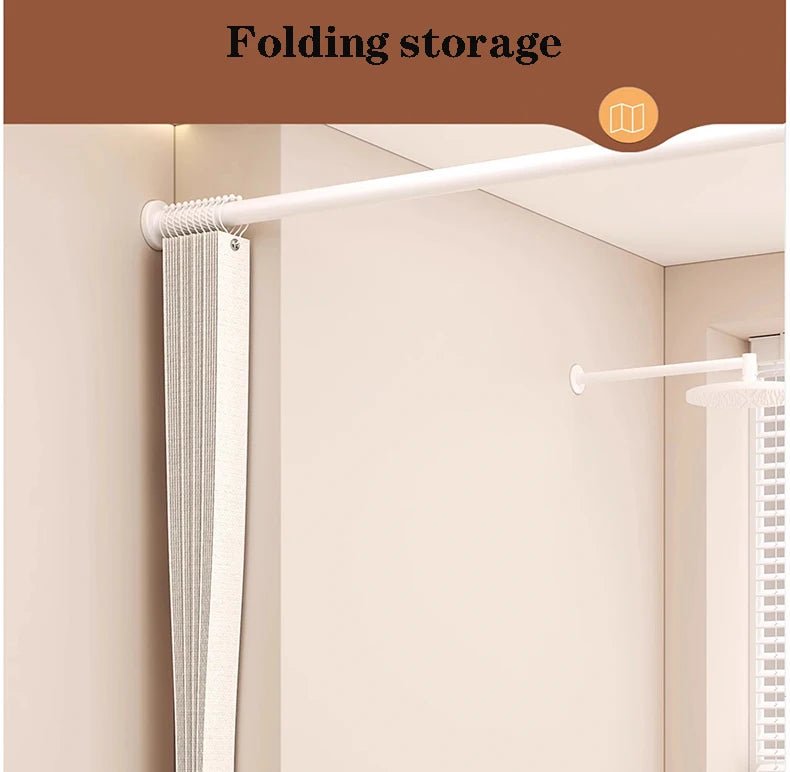 Rideau de douche magnétique Double face pliable à la mode, tissu épais, décoration de maison, rideau de séparation de douche pour décor de salle de bain - FATAONRideau de douche magnétique Double face pliable à la mode, tissu épais, décoration de maison, rideau de séparation de douche pour décor de salle de bainSolutions MaisonFATAON