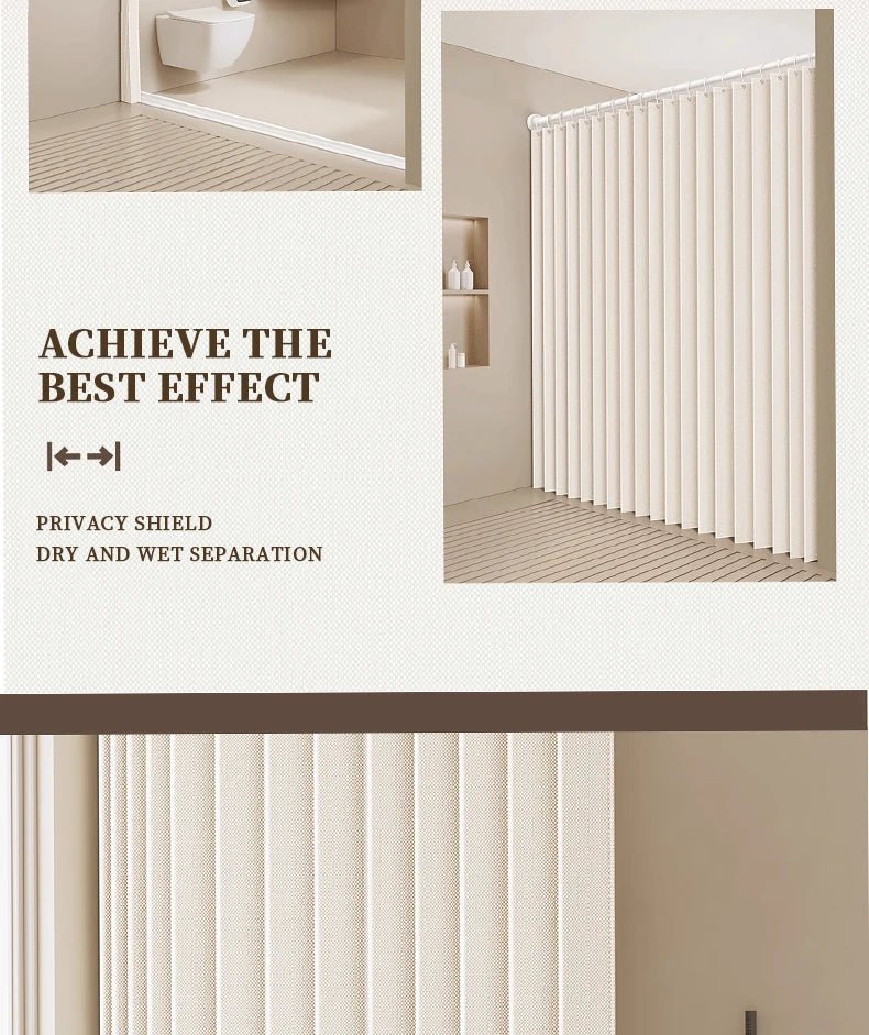 Rideau de porte pliant élégant et élégant, Design sans poinçonnage, décoration de maison, confidentialité, meilleure séparation de l'espace - FATAONRideau de porte pliant élégant et élégant, Design sans poinçonnage, décoration de maison, confidentialité, meilleure séparation de l'espaceSolutions MaisonFATAON