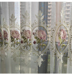 Rideau en Tulle brodé de pivoines de luxe américain, pour salon, broderie de fleurs européennes élégantes, Voile transparent pour chambre à coucher - FATAONRideau en Tulle brodé de pivoines de luxe américain, pour salon, broderie de fleurs européennes élégantes, Voile transparent pour chambre à coucherSolutions MaisonFATAON