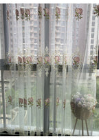 Rideau en Tulle brodé de pivoines de luxe américain, pour salon, broderie de fleurs européennes élégantes, Voile transparent pour chambre à coucher - FATAONRideau en Tulle brodé de pivoines de luxe américain, pour salon, broderie de fleurs européennes élégantes, Voile transparent pour chambre à coucherSolutions MaisonFATAON