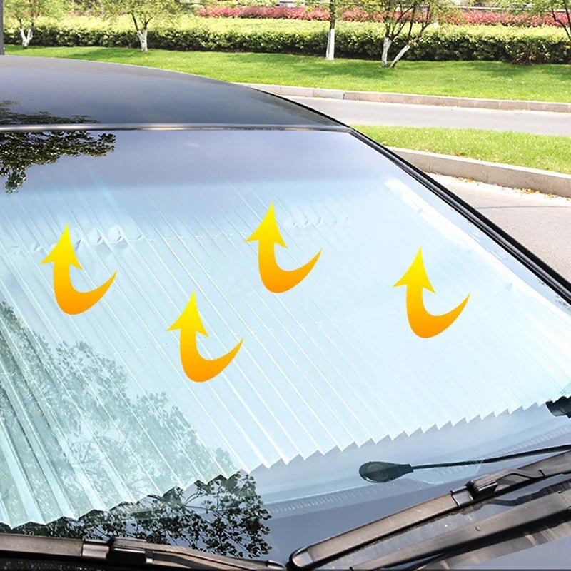 Rideaux de fenêtre avant de voiture, pare-brise à 6 ventouses, couverture de protection solaire pour voiture, blocage UV, accessoires de pare-soleil - FATAONRideaux de fenêtre avant de voiture, pare-brise à 6 ventouses, couverture de protection solaire pour voiture, blocage UV, accessoires de pare-soleilAccessoire AutoFATAON