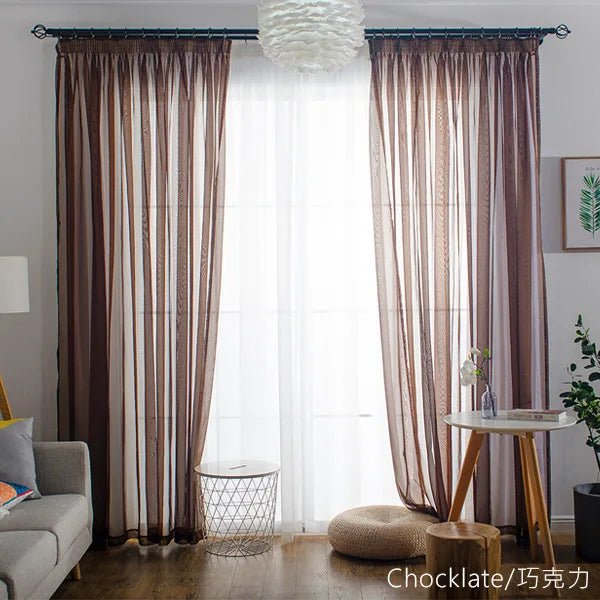 Rideaux de fenêtre en tulle rose Tyys Perconsidering, 1 côté, décoration romantique pour la maison, salon, seulement le criblage de fenêtre - FATAONRideaux de fenêtre en tulle rose Tyys Perconsidering, 1 côté, décoration romantique pour la maison, salon, seulement le criblage de fenêtreSolutions MaisonFATAON