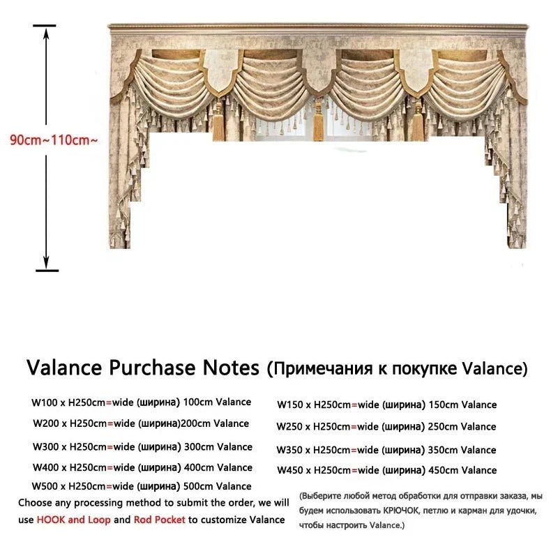 Rideaux de luxe brodés en Chenille européenne, pour salon, chambre à coucher, fenêtre, ensemble élégant, cantonnière, rideaux occultants personnalisés - FATAONRideaux de luxe brodés en Chenille européenne, pour salon, chambre à coucher, fenêtre, ensemble élégant, cantonnière, rideaux occultants personnalisésSolutions MaisonFATAON
