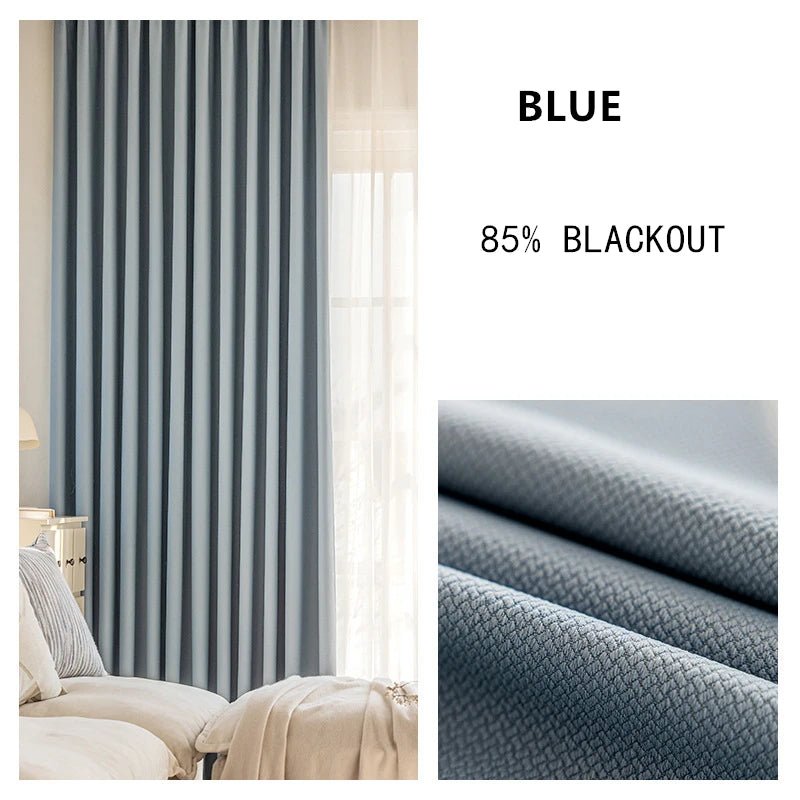 Rideaux de salon et de chambre à coucher sur mesure, épais, couleur unie, jacquard double face, occultants à 80%-90%, hauteur 310 cm - FATAONRideaux de salon et de chambre à coucher sur mesure, épais, couleur unie, jacquard double face, occultants à 80%-90%, hauteur 310 cmSolutions MaisonFATAON