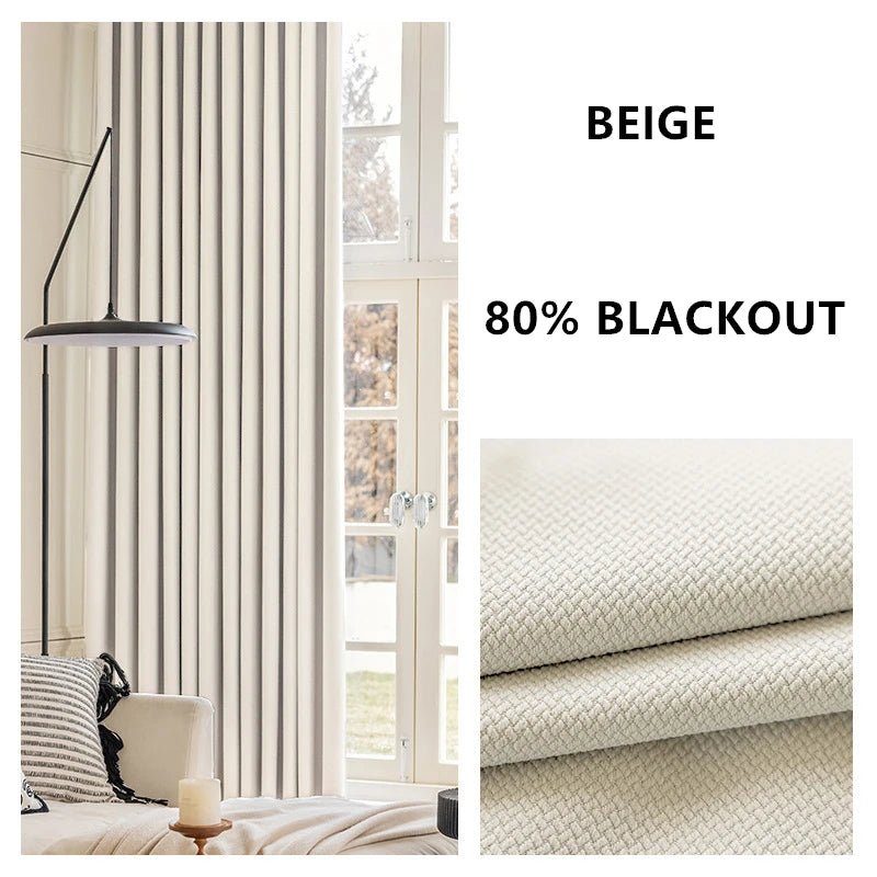 Rideaux de salon et de chambre à coucher sur mesure, épais, couleur unie, jacquard double face, occultants à 80%-90%, hauteur 310 cm - FATAONRideaux de salon et de chambre à coucher sur mesure, épais, couleur unie, jacquard double face, occultants à 80%-90%, hauteur 310 cmSolutions MaisonFATAON
