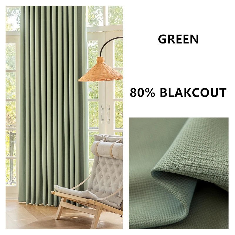 Rideaux de salon et de chambre à coucher sur mesure, épais, couleur unie, jacquard double face, occultants à 80%-90%, hauteur 310 cm - FATAONRideaux de salon et de chambre à coucher sur mesure, épais, couleur unie, jacquard double face, occultants à 80%-90%, hauteur 310 cmSolutions MaisonFATAON