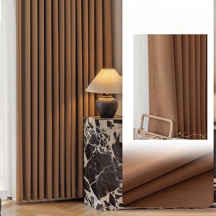 Rideaux occultants en coton et lin épais, pour chambre à coucher, salle à manger, luxe, moderne, personnalisé, isolation thermique, fenêtre, Tulle - FATAONRideaux occultants en coton et lin épais, pour chambre à coucher, salle à manger, luxe, moderne, personnalisé, isolation thermique, fenêtre, TulleSolutions MaisonFATAON
