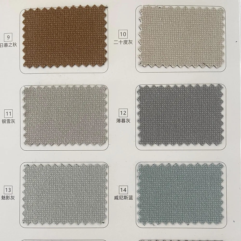 Rideaux occultants en coton et lin épais, pour chambre à coucher, salle à manger, luxe, moderne, personnalisé, isolation thermique, fenêtre, Tulle - FATAONRideaux occultants en coton et lin épais, pour chambre à coucher, salle à manger, luxe, moderne, personnalisé, isolation thermique, fenêtre, TulleSolutions MaisonFATAON