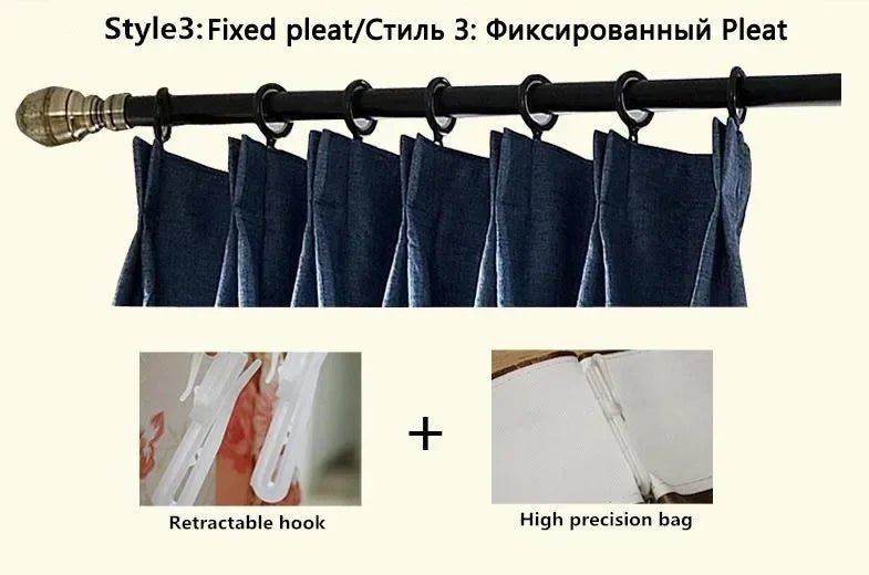 Rideaux occultants en coton et lin épais, pour chambre à coucher, salle à manger, luxe, moderne, personnalisé, isolation thermique, fenêtre, Tulle - FATAONRideaux occultants en coton et lin épais, pour chambre à coucher, salle à manger, luxe, moderne, personnalisé, isolation thermique, fenêtre, TulleSolutions MaisonFATAON