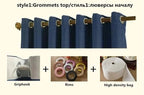 Rideaux occultants en coton et lin épais, pour chambre à coucher, salle à manger, luxe, moderne, personnalisé, isolation thermique, fenêtre, Tulle - FATAONRideaux occultants en coton et lin épais, pour chambre à coucher, salle à manger, luxe, moderne, personnalisé, isolation thermique, fenêtre, TulleSolutions MaisonFATAON