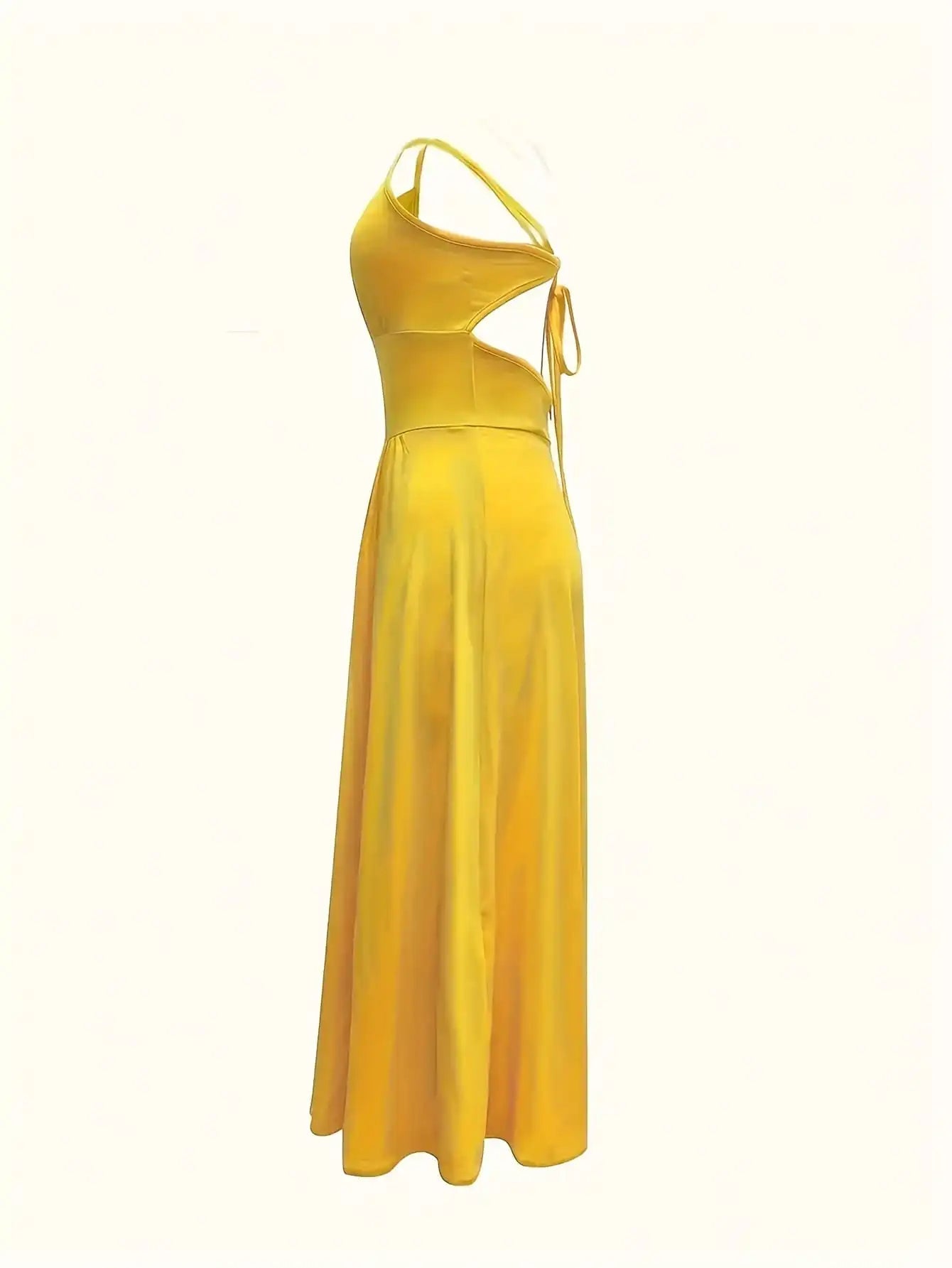Robe Camisole Décontractée Sexy à Fente et Lacets au Dos 2026, Robe Élégante Sans Manches à Col en V et Taille Cintrée, Tenue de Soirée pour Femme - FATAONRobe Camisole Décontractée Sexy à Fente et Lacets au Dos 2026, Robe Élégante Sans Manches à Col en V et Taille Cintrée, Tenue de Soirée pour FemmeMode FemmeFATAON