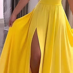 Robe Camisole Décontractée Sexy à Fente et Lacets au Dos 2026, Robe Élégante Sans Manches à Col en V et Taille Cintrée, Tenue de Soirée pour Femme - FATAONRobe Camisole Décontractée Sexy à Fente et Lacets au Dos 2026, Robe Élégante Sans Manches à Col en V et Taille Cintrée, Tenue de Soirée pour FemmeMode FemmeFATAON