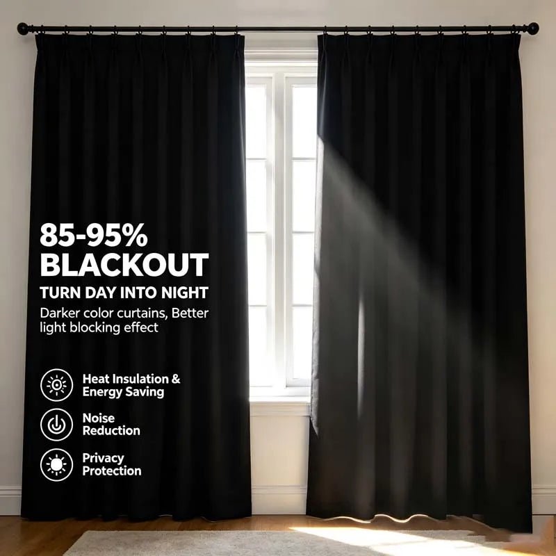 Room Darkening Curtain Rod Waterproof Custom Curtains with Motorized Smart Curtains Remote Control for Home Use Flexible - FATAONRoom Darkening Curtain Rod Waterproof Custom Curtains with Motorized Smart Curtains Remote Control for Home Use FlexibleSolutions MaisonFATAON