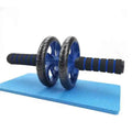 Rouleau Abdominal Double Roue Silencieux — PVC & Acier Inox, Renforcement Tronc - FATAONRouleau Abdominal Double Roue Silencieux — PVC & Acier Inox, Renforcement TroncFitness & SportFATAON