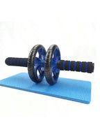 Rouleau Abdominal Double Roue Silencieux — PVC & Acier Inox, Renforcement Tronc - FATAONRouleau Abdominal Double Roue Silencieux — PVC & Acier Inox, Renforcement TroncFitness & SportFATAON