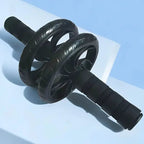 Rouleau Abdominal Double Roue Silencieux — PVC & Acier Inox, Renforcement Tronc - FATAONRouleau Abdominal Double Roue Silencieux — PVC & Acier Inox, Renforcement TroncFitness & SportFATAON