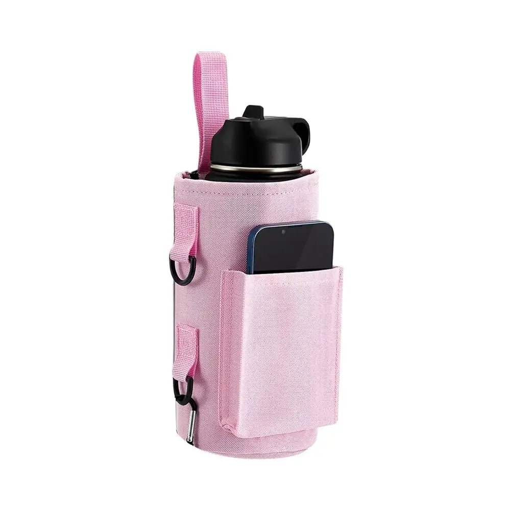 Sac de bouteille à bandoulière magnétique avec bandoulière, porte-bouteille d'eau, support de téléphone pour hommes et femmes, entraînement, Fitness, voyage en plein air - FATAONSac de bouteille à bandoulière magnétique avec bandoulière, porte-bouteille d'eau, support de téléphone pour hommes et femmes, entraînement, Fitness, voyage en plein airFitness & SportFATAON