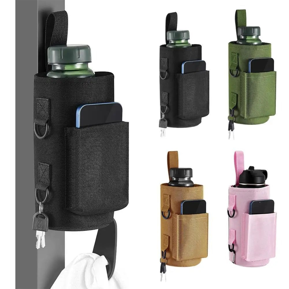 Sac de bouteille à bandoulière magnétique avec bandoulière, porte-bouteille d'eau, support de téléphone pour hommes et femmes, entraînement, Fitness, voyage en plein air - FATAONSac de bouteille à bandoulière magnétique avec bandoulière, porte-bouteille d'eau, support de téléphone pour hommes et femmes, entraînement, Fitness, voyage en plein airFitness & SportFATAON