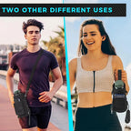 Sac de bouteille à bandoulière magnétique avec bandoulière, porte-bouteille d'eau, support de téléphone pour hommes et femmes, entraînement, Fitness, voyage en plein air - FATAONSac de bouteille à bandoulière magnétique avec bandoulière, porte-bouteille d'eau, support de téléphone pour hommes et femmes, entraînement, Fitness, voyage en plein airFitness & SportFATAON