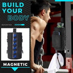 Sac de bouteille à bandoulière magnétique avec bandoulière, porte-bouteille d'eau, support de téléphone pour hommes et femmes, entraînement, Fitness, voyage en plein air - FATAONSac de bouteille à bandoulière magnétique avec bandoulière, porte-bouteille d'eau, support de téléphone pour hommes et femmes, entraînement, Fitness, voyage en plein airFitness & SportFATAON