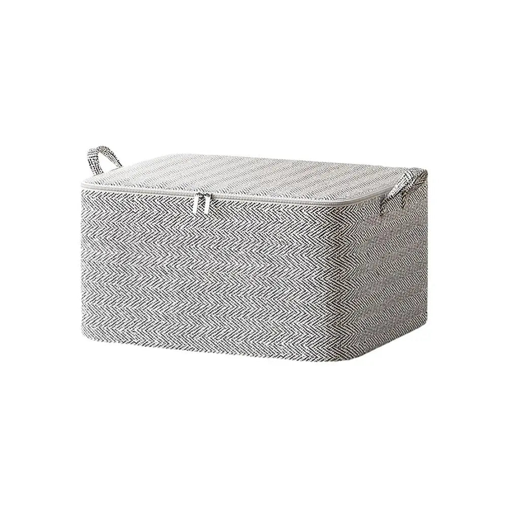 Sac de rangement de couette non tissé avec fermeture éclair veds, vêtements pliables, bacs de couette, conteneur, grande capacité, sac anti-poussière, organiser - FATAONSac de rangement de couette non tissé avec fermeture éclair veds, vêtements pliables, bacs de couette, conteneur, grande capacité, sac anti-poussière, organiserSolutions MaisonFATAON