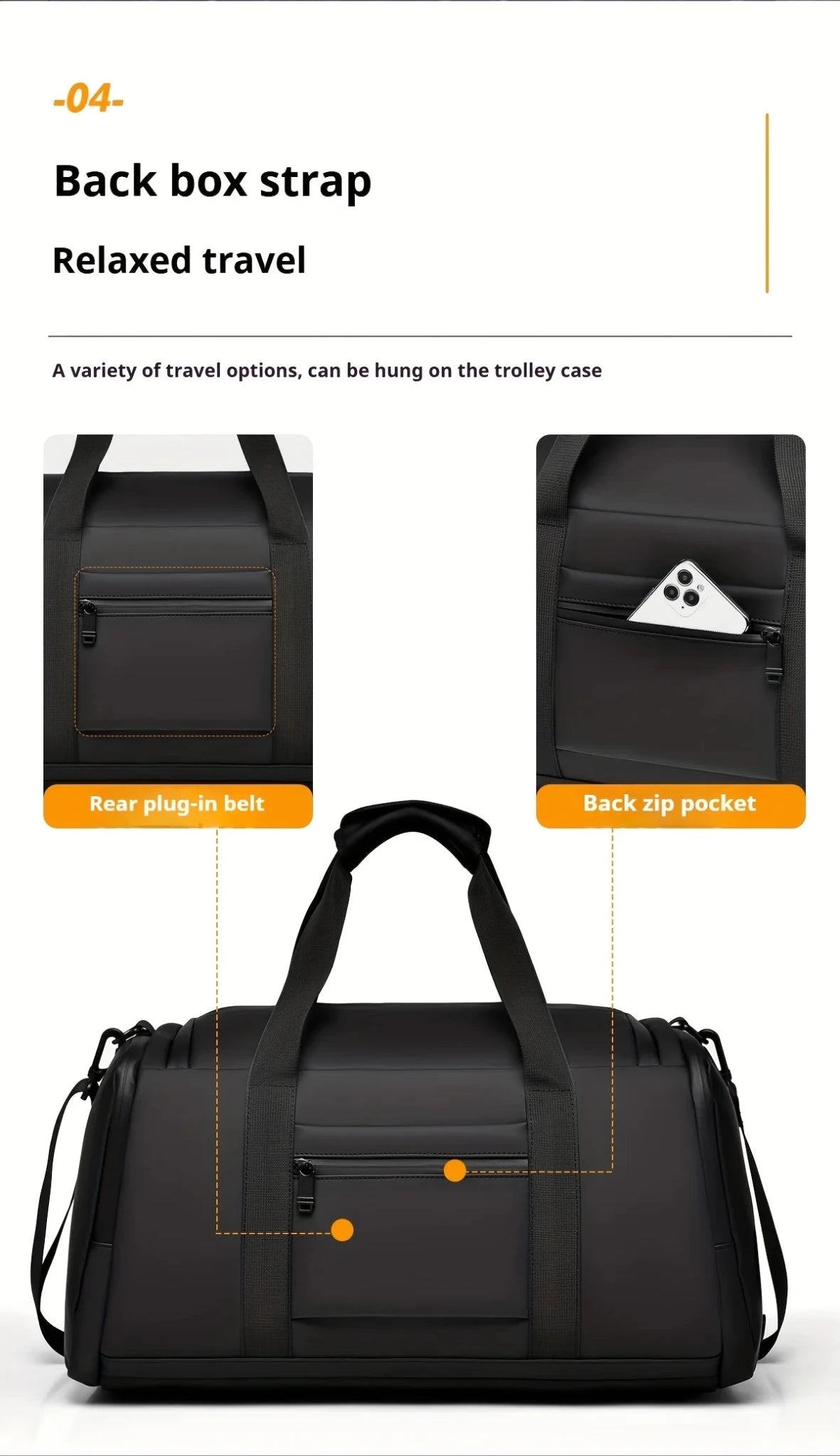 Sac de Voyage Fitness Grande Capacité — Multi-Compartiments, Week-End & Séjour - FATAONSac de Voyage Fitness Grande Capacité — Multi-Compartiments, Week-End & SéjourMode HommeFATAON