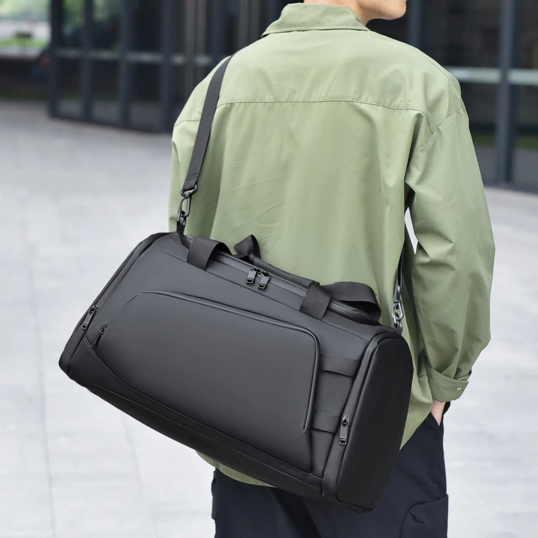 Sac de Voyage Fitness Grande Capacité — Multi-Compartiments, Week-End & Séjour - FATAONSac de Voyage Fitness Grande Capacité — Multi-Compartiments, Week-End & SéjourMode HommeFATAON