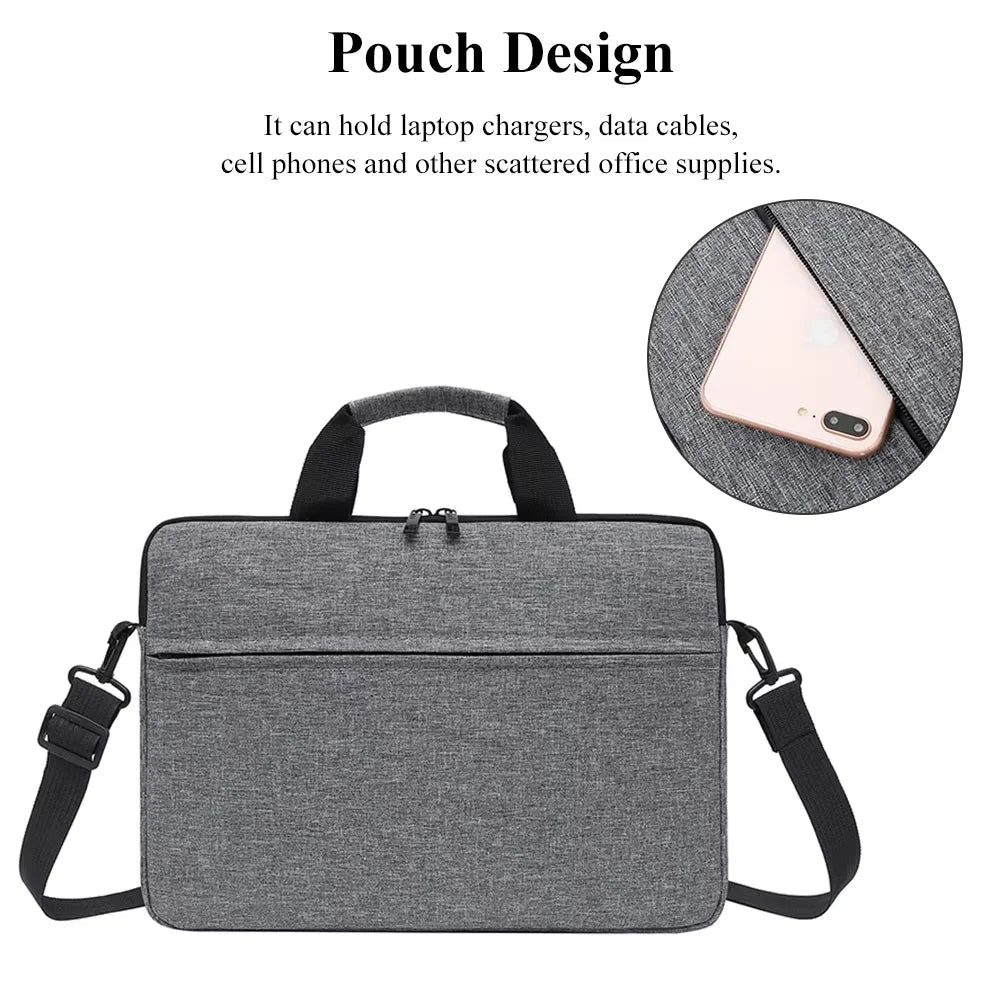 Sac pour ordinateur portable d'affaires, fourre-tout à bandoulière, porte-documents pour Macbook Air Pro HP Huawei Asus Dell de 13 à 15.6 pouces - FATAONSac pour ordinateur portable d'affaires, fourre-tout à bandoulière, porte-documents pour Macbook Air Pro HP Huawei Asus Dell de 13 à 15.6 poucesProductivité & OrganisationFATAON