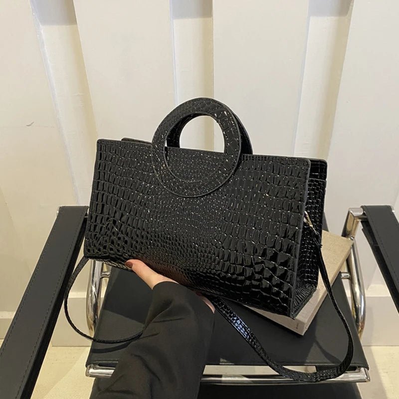 Sacs à main en cuir PU motif Crocodile pour femmes, sac carré vert, marque de mode, sacs à bandoulière, pochettes féminines - FATAONSacs à main en cuir PU motif Crocodile pour femmes, sac carré vert, marque de mode, sacs à bandoulière, pochettes fémininesMode FemmeFATAON