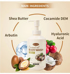 SADOER Best Seller – Gel Douche & Crème Corporelle à l’Huile de Coco 100% Naturelle Gel douche et body butter pour femme, enrichi en huile de coco. Aide à hydrater, nourrir et adoucir la peau tout en laissant une sensation de confort et de douceur. - FATAONSADOER Best Seller – Gel Douche & Crème Corporelle à l’Huile de Coco 100% Naturelle Gel douche et body butter pour femme, enrichi en huile de coco. Aide à hydrater, nourrir et adoucir la peau tout en laissant une sensation de confort et de dou
