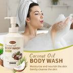 SADOER Best Seller – Gel Douche & Crème Corporelle à l’Huile de Coco 100% Naturelle Gel douche et body butter pour femme, enrichi en huile de coco. Aide à hydrater, nourrir et adoucir la peau tout en laissant une sensation de confort et de douceur. - FATAONSADOER Best Seller – Gel Douche & Crème Corporelle à l’Huile de Coco 100% Naturelle Gel douche et body butter pour femme, enrichi en huile de coco. Aide à hydrater, nourrir et adoucir la peau tout en laissant une sensation de confort et de dou