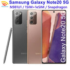 Samsung Galaxy Note20 Note 20 5G N981U N981B N9810 6.7" AMOLED 128 Go ROM 8 Go RAM NFC Snapdragon Octa Core Téléphone portable d'origine - FATAONSamsung Galaxy Note20 Note 20 5G N981U N981B N9810 6.7" AMOLED 128 Go ROM 8 Go RAM NFC Snapdragon Octa Core Téléphone portable d'origineProductivité & OrganisationFATAON