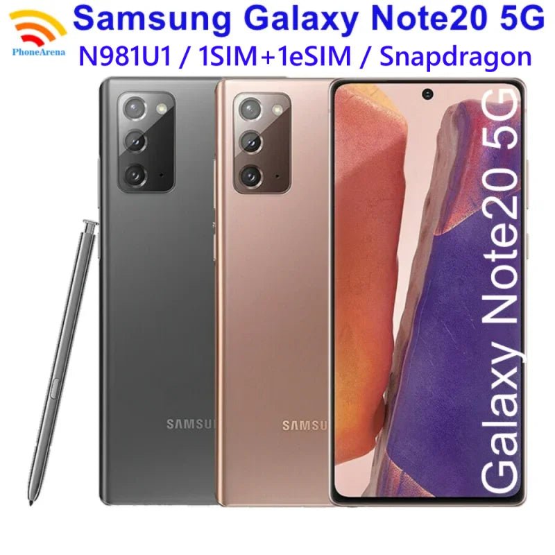 Samsung Galaxy Note20 Note 20 5G N981U N981B N9810 6.7" AMOLED 128 Go ROM 8 Go RAM NFC Snapdragon Octa Core Téléphone portable d'origine - FATAONSamsung Galaxy Note20 Note 20 5G N981U N981B N9810 6.7" AMOLED 128 Go ROM 8 Go RAM NFC Snapdragon Octa Core Téléphone portable d'origineProductivité & OrganisationFATAON