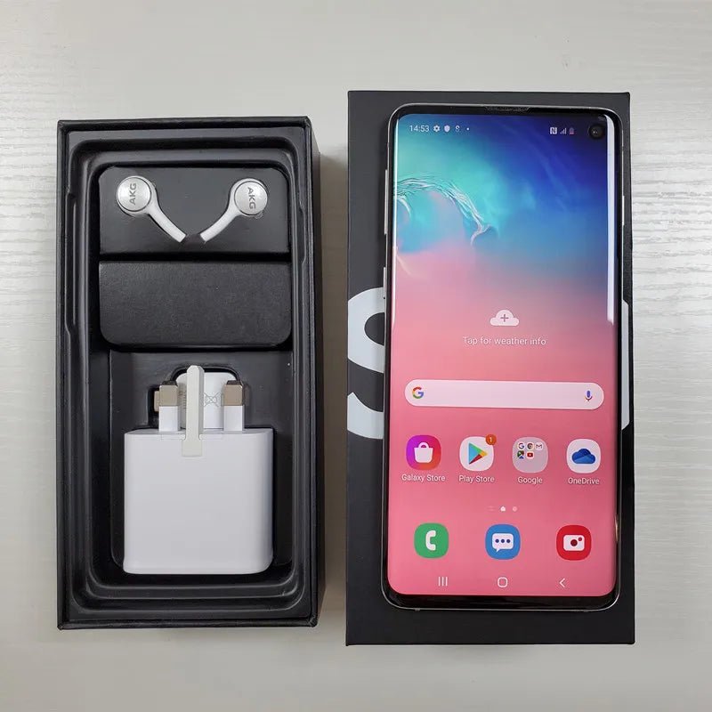 Samsung Galaxy S10 Duos d'origine G973FD G973F/DS double Sim Version mondiale 6.1 "8GB RAM 128GB ROM Exynos 4G LTE - FATAONSamsung Galaxy S10 Duos d'origine G973FD G973F/DS double Sim Version mondiale 6.1 "8GB RAM 128GB ROM Exynos 4G LTEProductivité & OrganisationFATAON