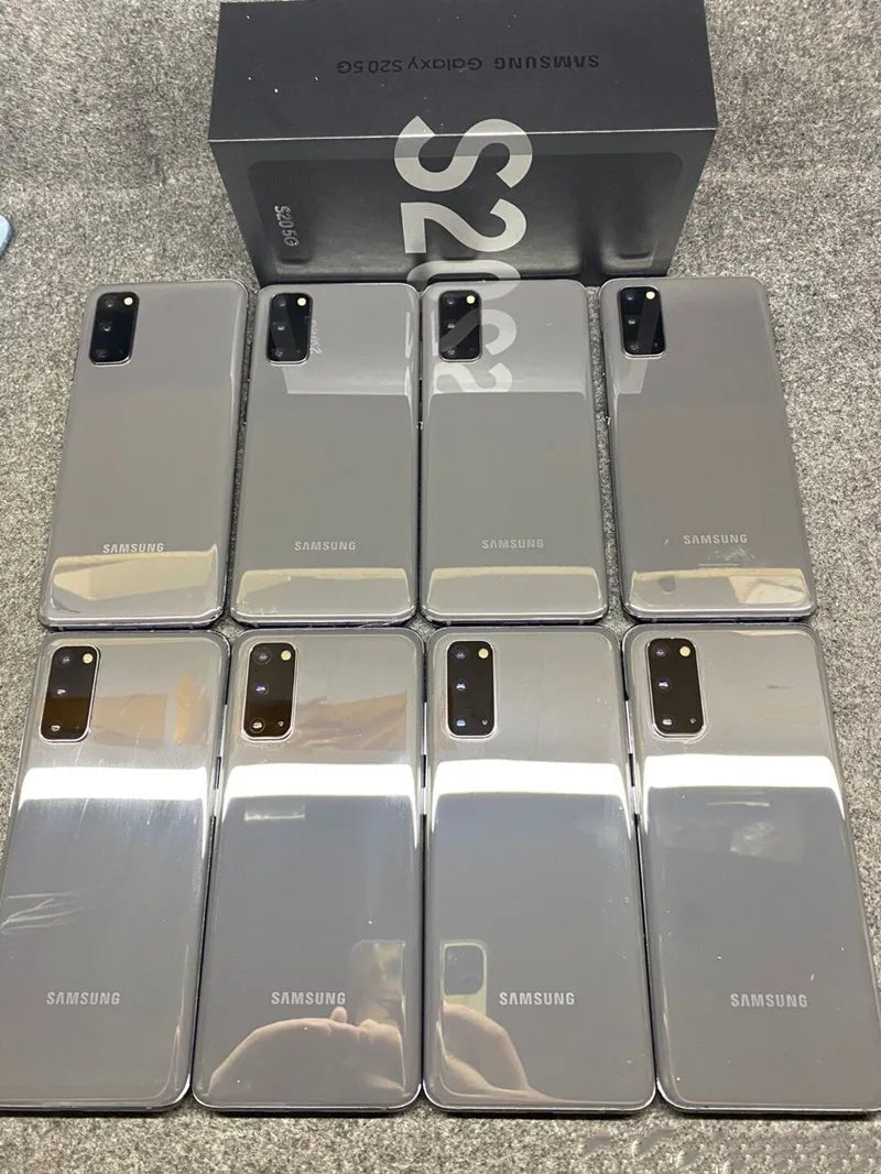 Samsung Galaxy S20 5G G981U1 / G981B / G9810 12+128GB Octa Core Snapdragon 865 5G Chipset NFC Smartphone Original - FATAONSamsung Galaxy S20 5G G981U1 / G981B / G9810 12+128GB Octa Core Snapdragon 865 5G Chipset NFC Smartphone OriginalProductivité & OrganisationFATAON