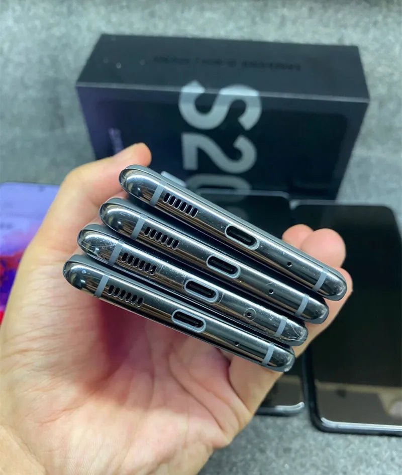 Samsung Galaxy S20 5G G981U1 / G981B / G9810 12+128GB Octa Core Snapdragon 865 5G Chipset NFC Smartphone Original - FATAONSamsung Galaxy S20 5G G981U1 / G981B / G9810 12+128GB Octa Core Snapdragon 865 5G Chipset NFC Smartphone OriginalProductivité & OrganisationFATAON