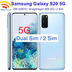 Samsung Galaxy S20 5G G981U1 / G981B / G9810 12+128GB Octa Core Snapdragon 865 5G Chipset NFC Smartphone Original - FATAONSamsung Galaxy S20 5G G981U1 / G981B / G9810 12+128GB Octa Core Snapdragon 865 5G Chipset NFC Smartphone OriginalProductivité & OrganisationFATAON