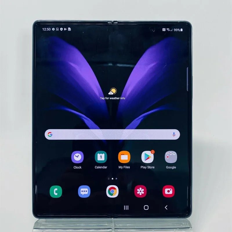 Samsung Galaxy Z Fold 2 Fold2 5G 7.6 "RAM 12GB ROM 256GB NFC Snapdragon débloqué pliable 99% nouveau téléphone portable Android d'origine - FATAONSamsung Galaxy Z Fold 2 Fold2 5G 7.6 "RAM 12GB ROM 256GB NFC Snapdragon débloqué pliable 99% nouveau téléphone portable Android d'origineProductivité & OrganisationFATAON