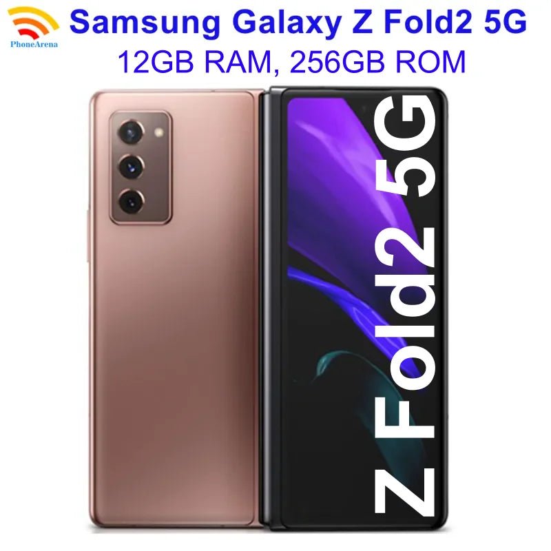 Samsung Galaxy Z Fold 2 Fold2 5G 7.6 "RAM 12GB ROM 256GB NFC Snapdragon débloqué pliable 99% nouveau téléphone portable Android d'origine - FATAONSamsung Galaxy Z Fold 2 Fold2 5G 7.6 "RAM 12GB ROM 256GB NFC Snapdragon débloqué pliable 99% nouveau téléphone portable Android d'origineProductivité & OrganisationFATAON