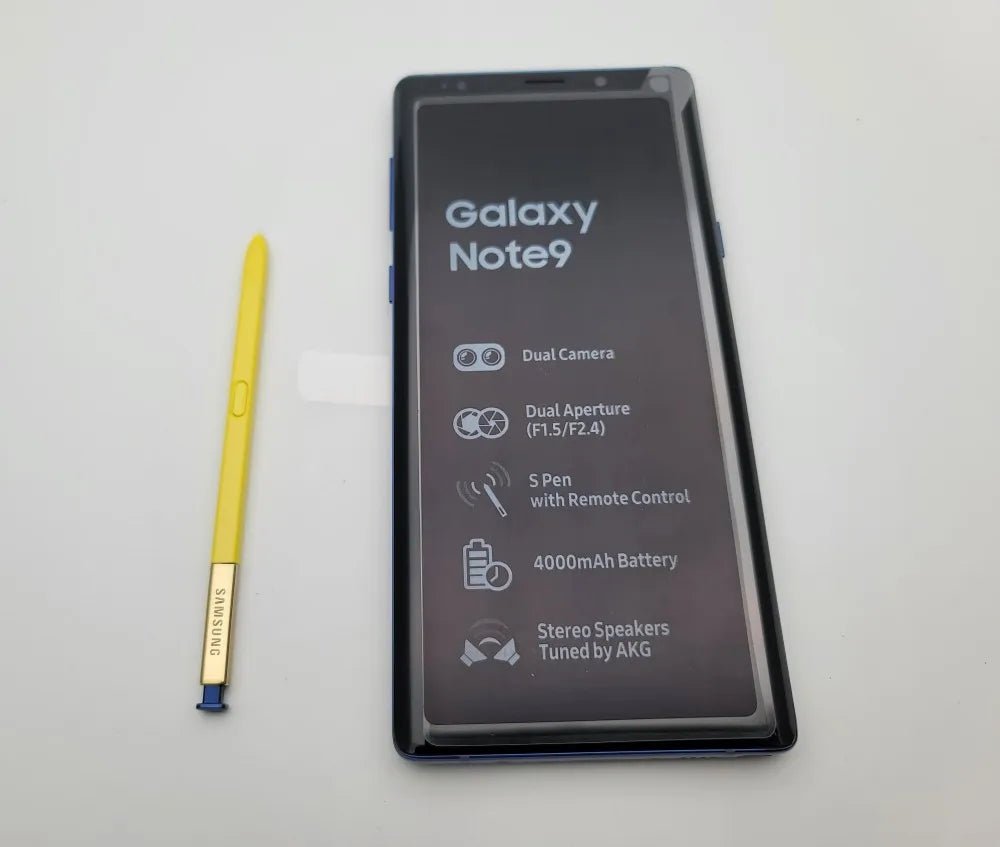 Samsung-Smartphone Galaxy Note 9 Duos N960ineau, téléphone portable SIM, version globale, 6.4 pouces, RAM 6/8 Go, Dean 128/512 Go, NDavid, 4G, persévérance - FATAONSamsung-Smartphone Galaxy Note 9 Duos N960ineau, téléphone portable SIM, version globale, 6.4 pouces, RAM 6/8 Go, Dean 128/512 Go, NDavid, 4G, persévéranceProductivité & OrganisationFATAON