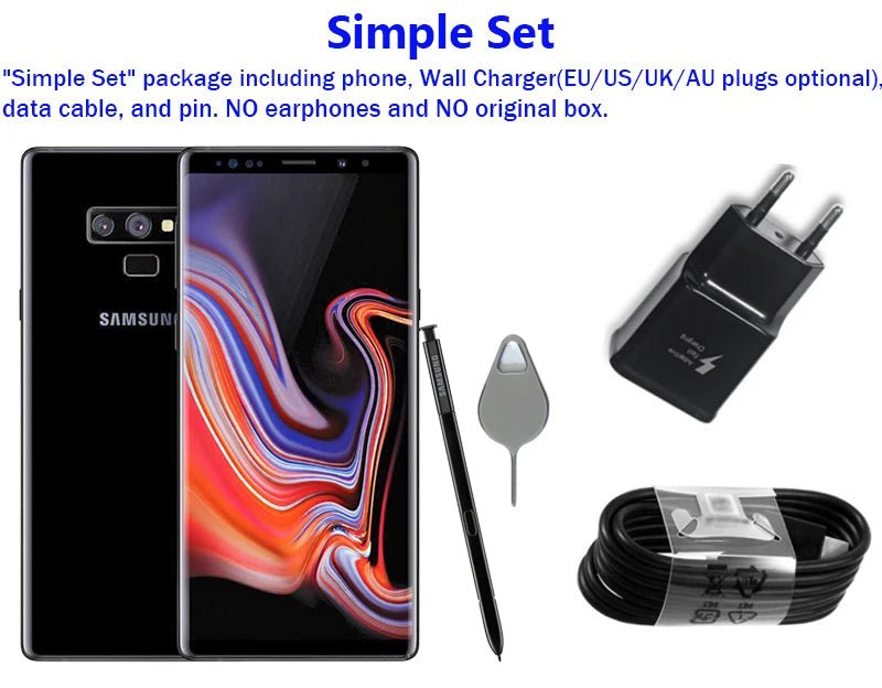 Samsung-Smartphone Galaxy Note 9 Duos N960ineau, téléphone portable SIM, version globale, 6.4 pouces, RAM 6/8 Go, Dean 128/512 Go, NDavid, 4G, persévérance - FATAONSamsung-Smartphone Galaxy Note 9 Duos N960ineau, téléphone portable SIM, version globale, 6.4 pouces, RAM 6/8 Go, Dean 128/512 Go, NDavid, 4G, persévéranceProductivité & OrganisationFATAON