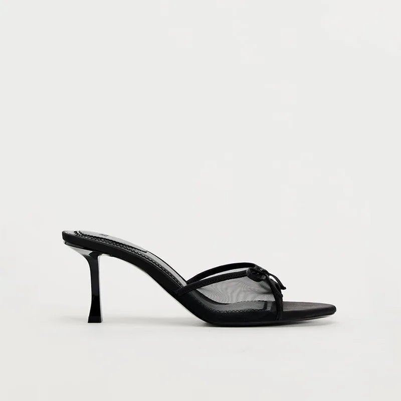 Sandales à talons hauts pour femmes, nouvelle marque de luxe, pantoufles polyvalentes, simples et fines, été 2026 - FATAONSandales à talons hauts pour femmes, nouvelle marque de luxe, pantoufles polyvalentes, simples et fines, été 2026Mode FemmeFATAON