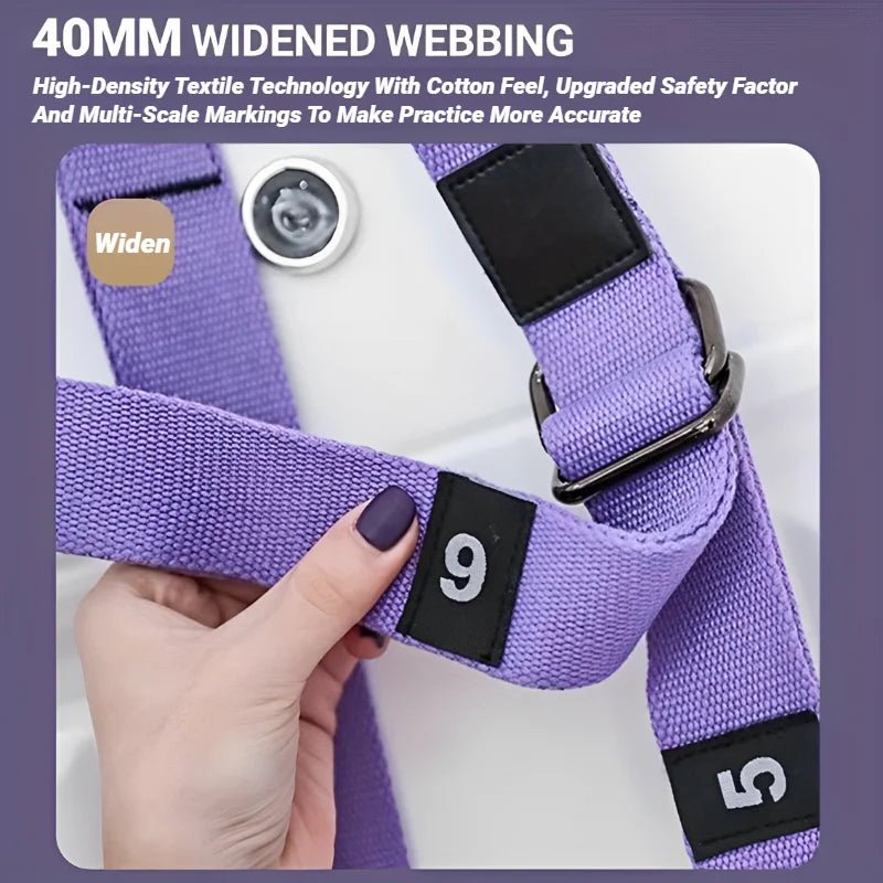Sangle de Yoga aérienne réglable, corde de traction pour femmes, hamac extensible, fentes de jambes, entraîneur, ceinture de gymnastique, balançoire, étirement, Fitness - FATAONSangle de Yoga aérienne réglable, corde de traction pour femmes, hamac extensible, fentes de jambes, entraîneur, ceinture de gymnastique, balançoire, étirement, FitnessFitness & SportFATAON