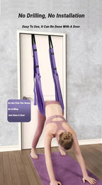 Sangle de Yoga aérienne réglable, corde de traction pour femmes, hamac extensible, fentes de jambes, entraîneur, ceinture de gymnastique, balançoire, étirement, Fitness - FATAONSangle de Yoga aérienne réglable, corde de traction pour femmes, hamac extensible, fentes de jambes, entraîneur, ceinture de gymnastique, balançoire, étirement, FitnessFitness & SportFATAON