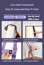 Sangle de Yoga aérienne réglable, corde de traction pour femmes, hamac extensible, fentes de jambes, entraîneur, ceinture de gymnastique, balançoire, étirement, Fitness - FATAONSangle de Yoga aérienne réglable, corde de traction pour femmes, hamac extensible, fentes de jambes, entraîneur, ceinture de gymnastique, balançoire, étirement, FitnessFitness & SportFATAON